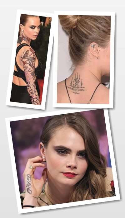 значення тату Кари Делевинь