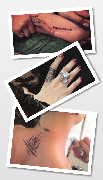 що означають тату Кари Делевинь