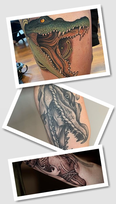 значення тату крокодил