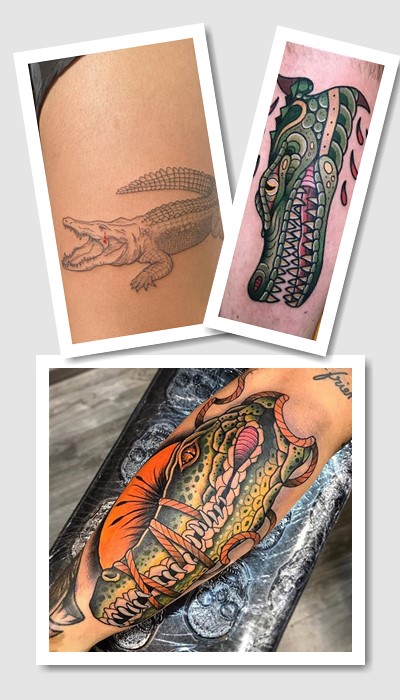 значення татуювання крокодил