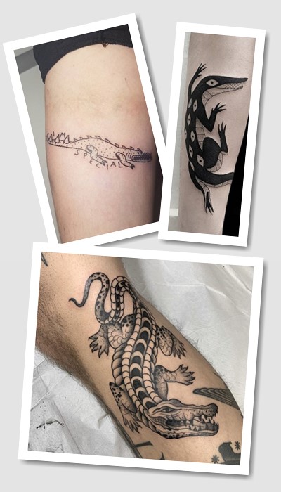 кому підійде тату алігатор