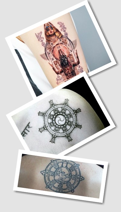 татуювання колесо фортуни у Києві