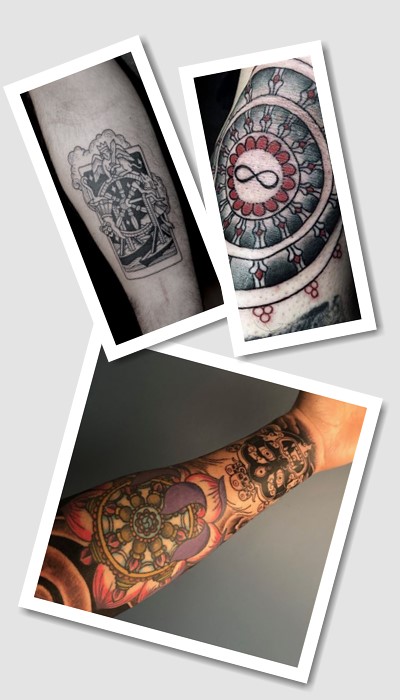 значення тату колесо Сансари 