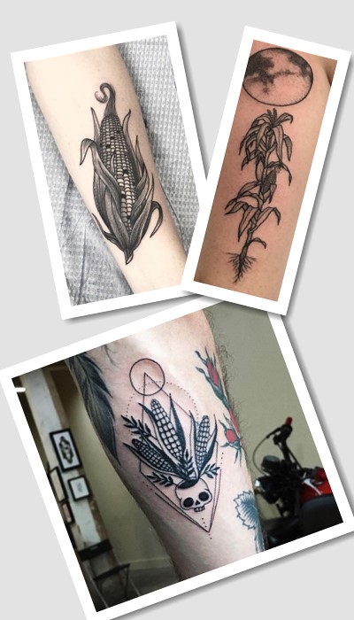 кому підійде татуювання Кукурудза