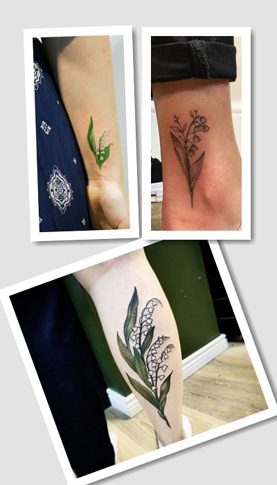 кому підійде татуювання Конвалії