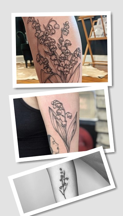 ідеї татуювання Конвалії