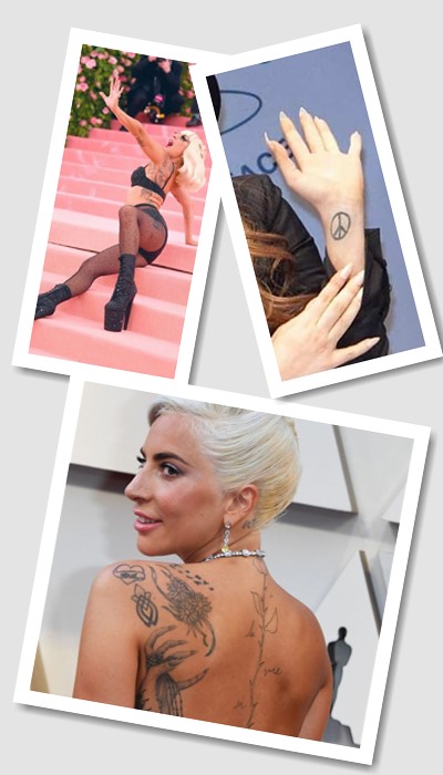 тату Леді Гага