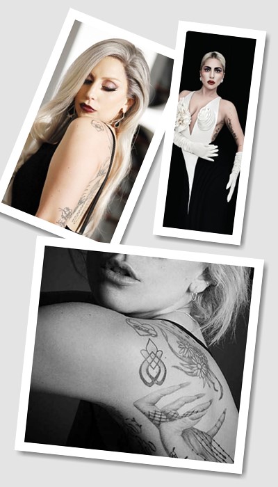 татуювання Леді Гага