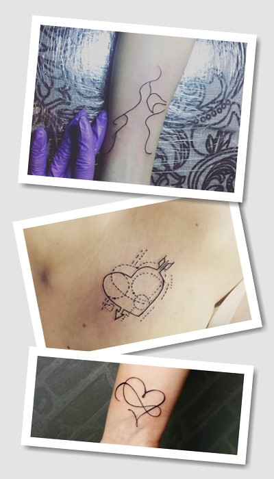 татуювання любов