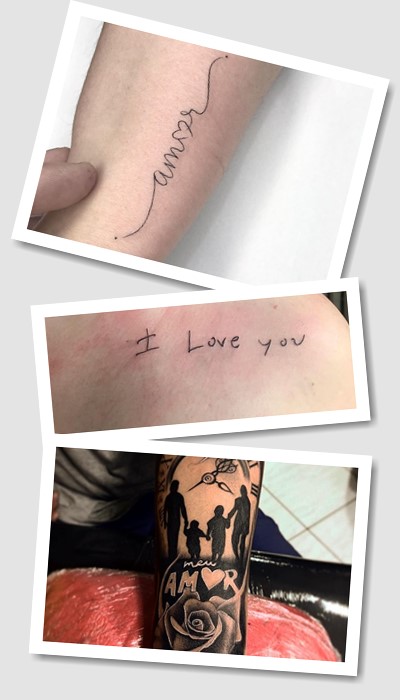 ідеї тату любов
