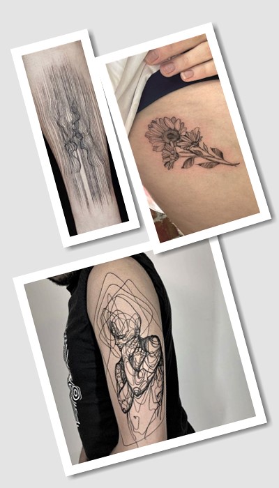 тату лайнворк