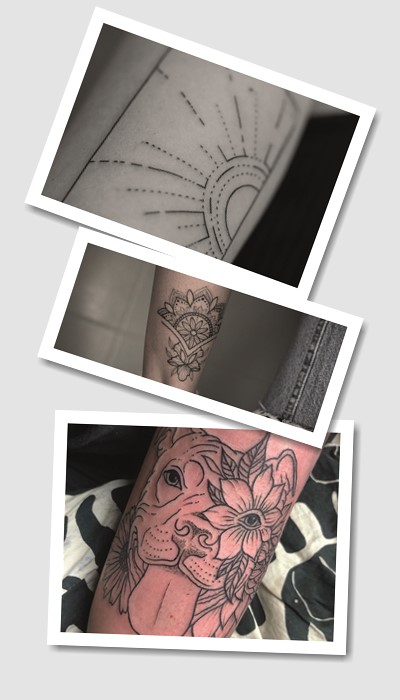 лайнворк татуювання