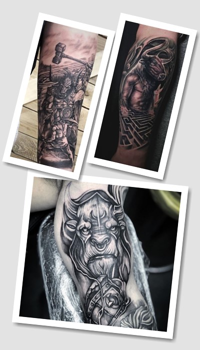 татуювання Мінотавр у Києві