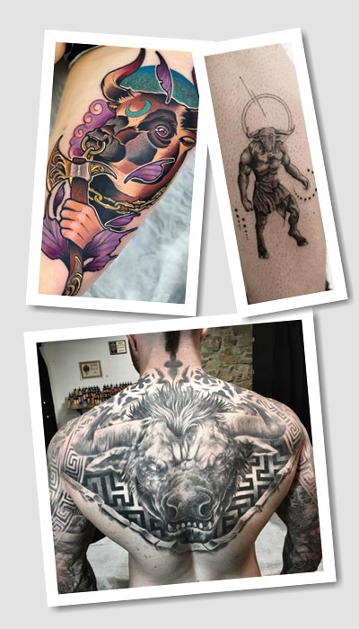 татуювання Мінотавр