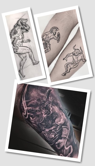 значення татуювання Мінотавр