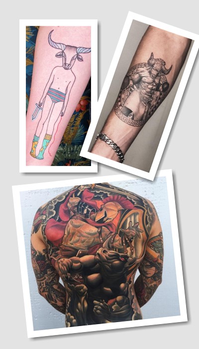 що означає тату Мінотавр