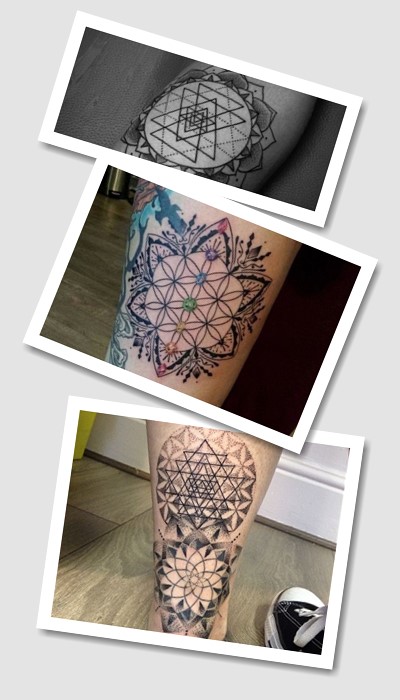 татуювання Мандала