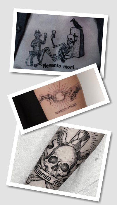 значення тату Memento mori