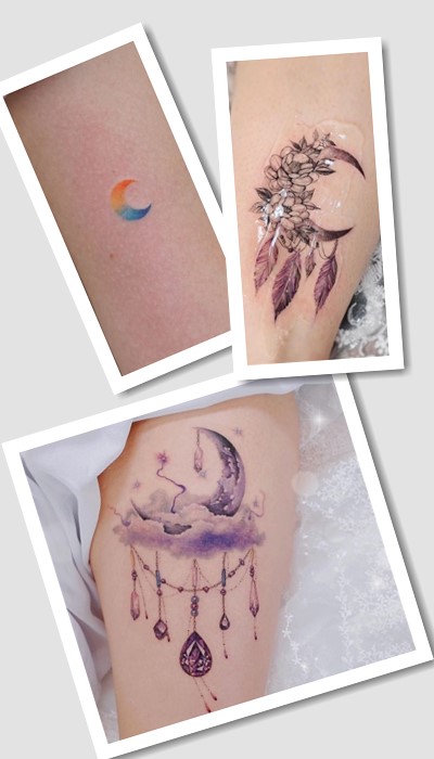 кому підійде татуювання Півмісяць
