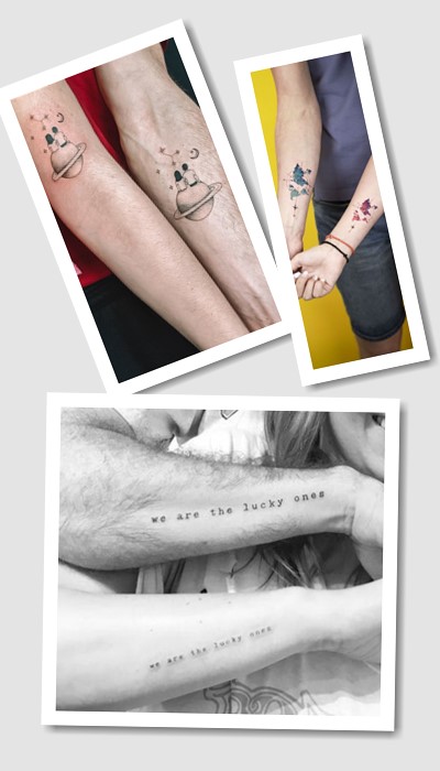 тату для чоловіка і дружини