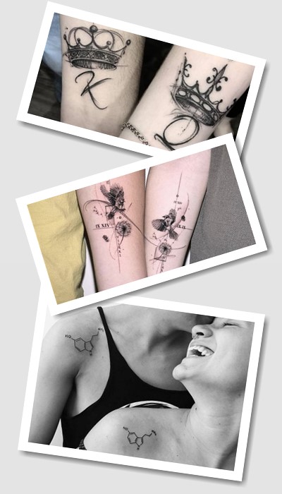 ідеї татуювань для чоловіка і дружини