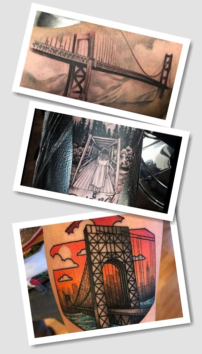 кому підійде тату Міст