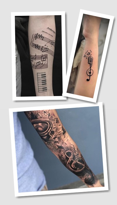 значення татуювання ноти