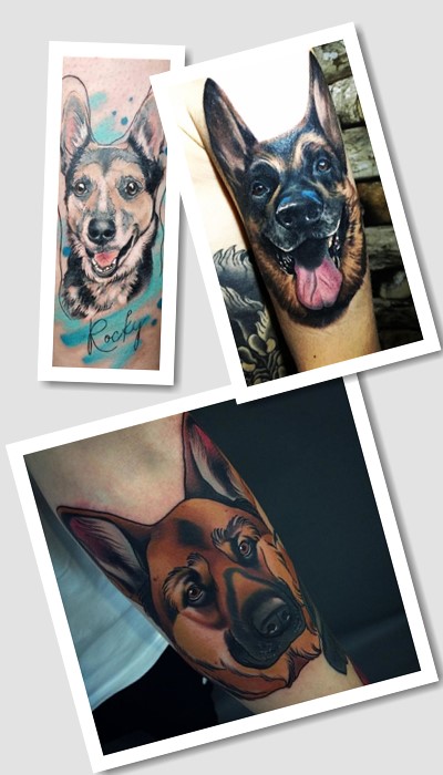 татуювання Вівчарка