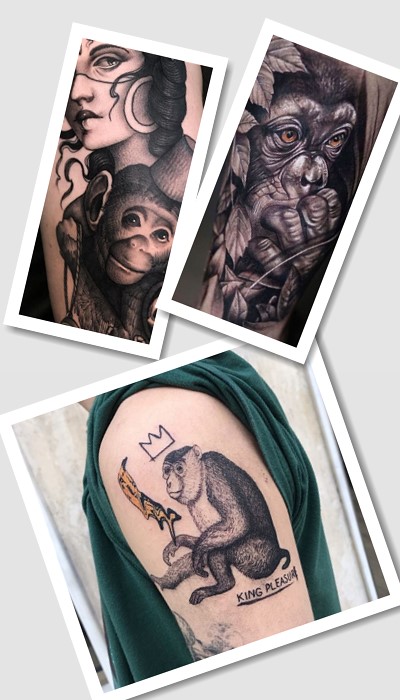 значення татуювання мавпа