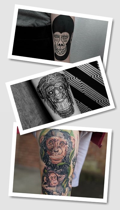 що означає тату мавпа