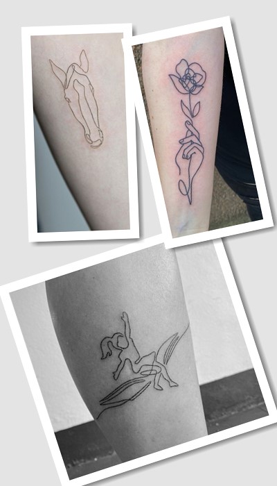 татуювання Однією лінією у Києві