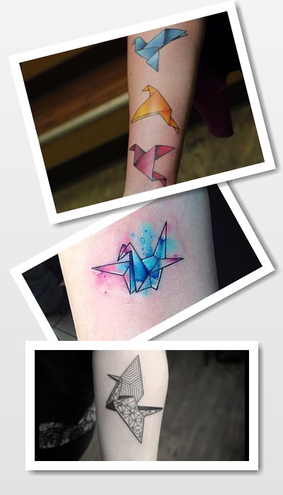 що означає тату орігамі