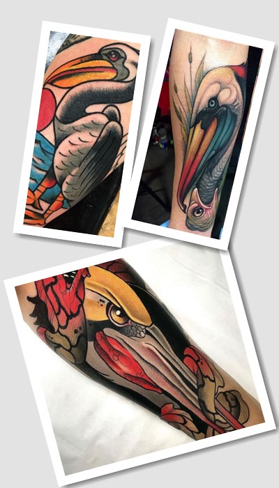 татуювання Пелікан у Києві