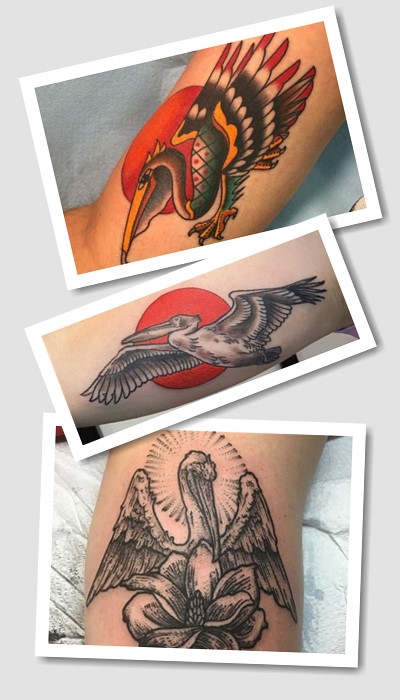 значення тату Пелікан