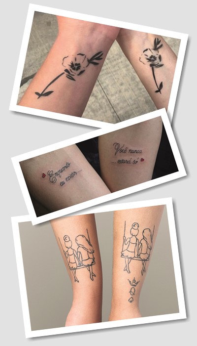 що означають парні тату з мамою