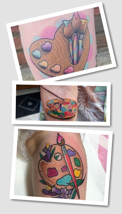 тату Палітра художника