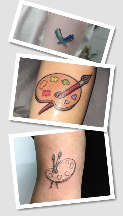 кому підійде тату Палітра художника