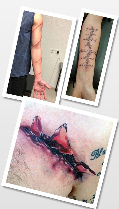 татуювання порізи