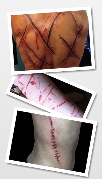 що означає татуювання рани