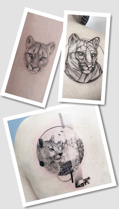 татуювання пума у Києві