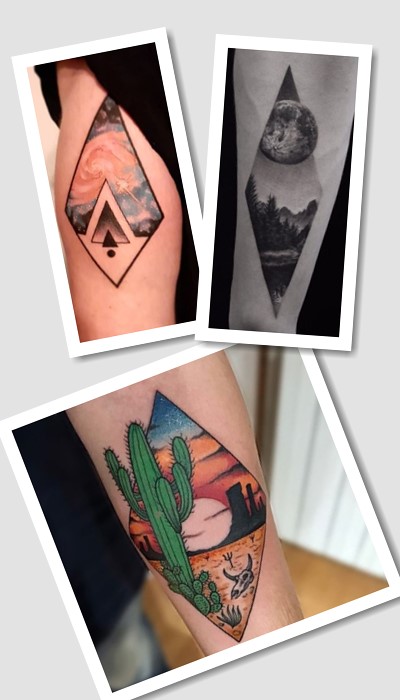 тату Ромб