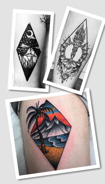 що означає татуювання Ромб