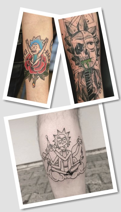 значення тату Рік і Морті