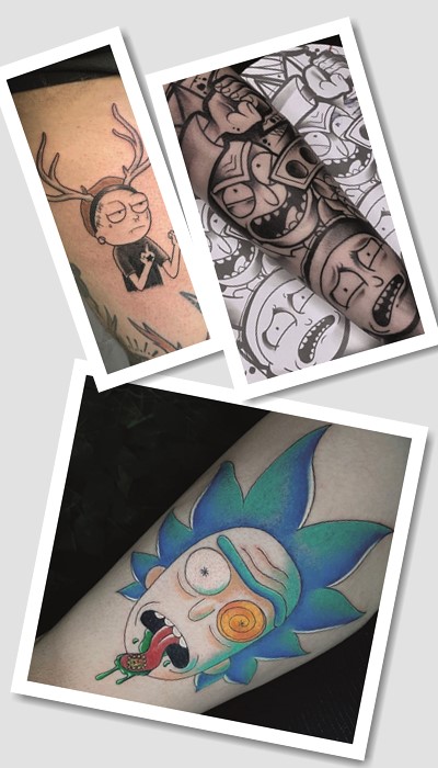 значення татуювання Рік і Морті