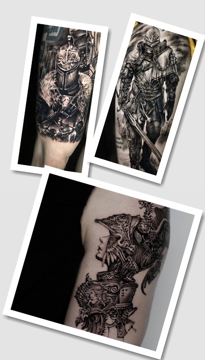 татуювання хрестоносець у Києві