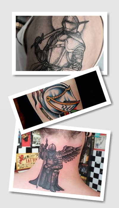 татуювання лицар