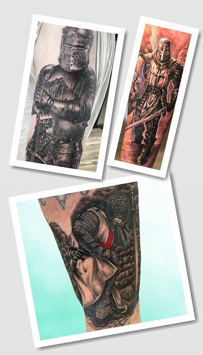 значення татуювання лицар