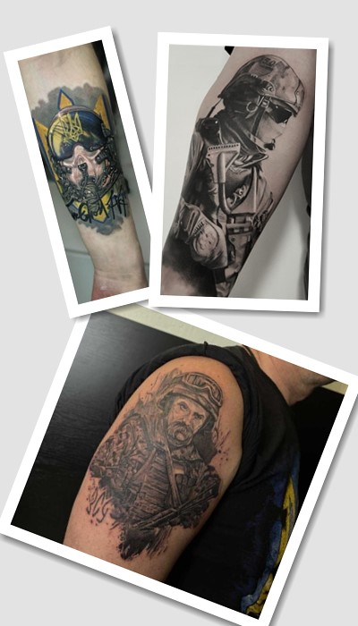 Татуювання для військових ЗСУ