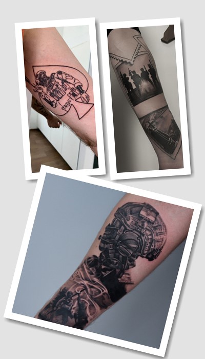 татуювання військові для ЗСУ