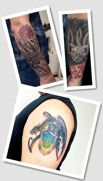 Тату для військових ЗСУ